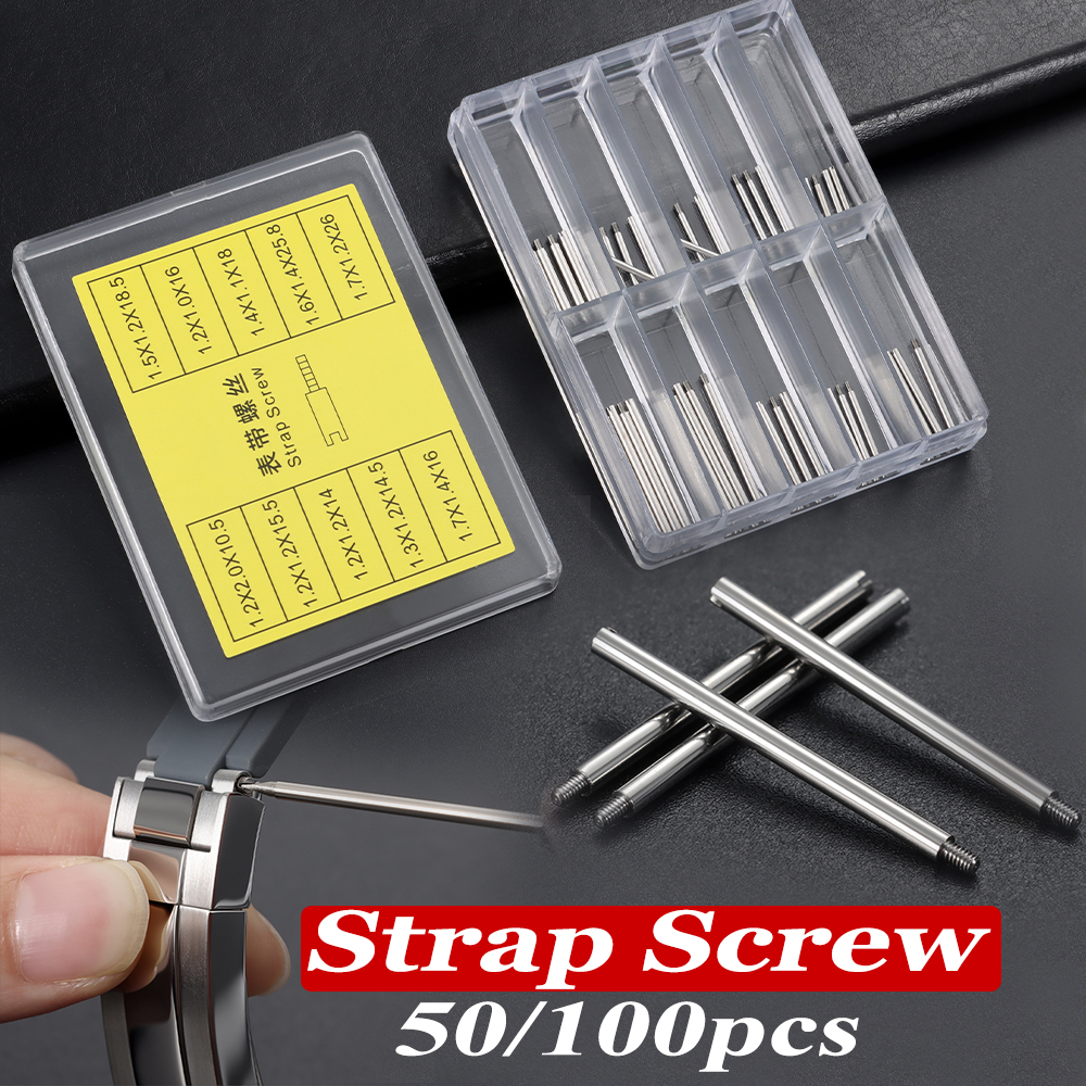 Luxury Watch Online - 50pcs 100pcs Metal Screws Rod Stainless