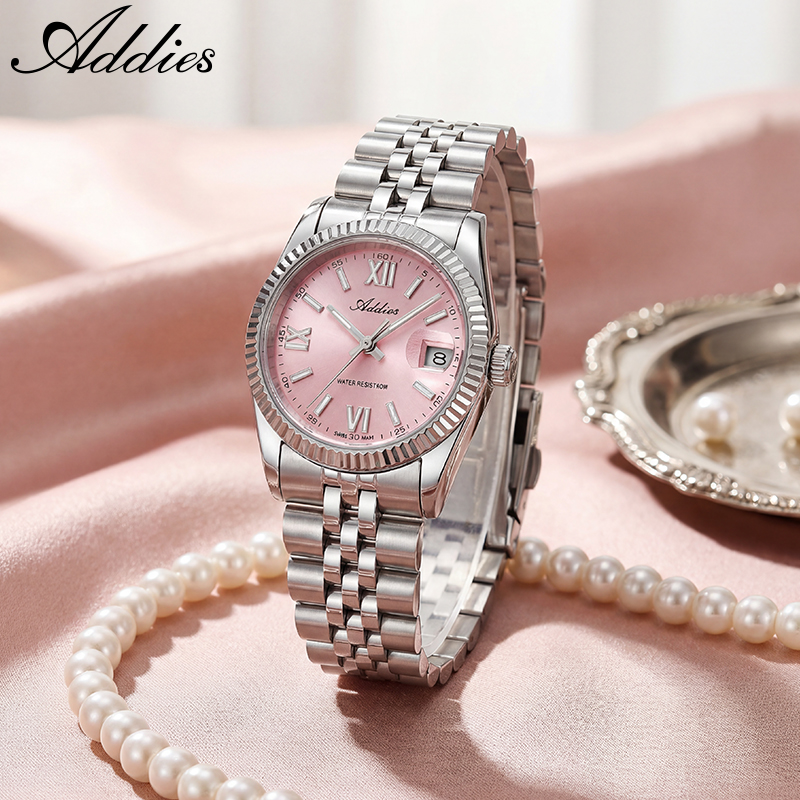 Luxury Watch Time - ADDIES 28mm Women's Watches Sapphire Glass
