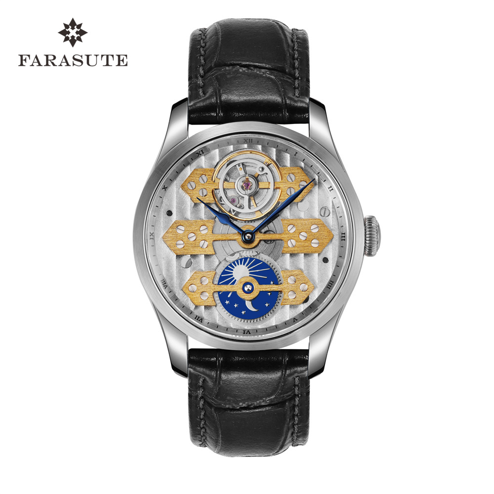 Luxury Watch Repair - FARASUTE New 39mm Casual Manual Mechanical
