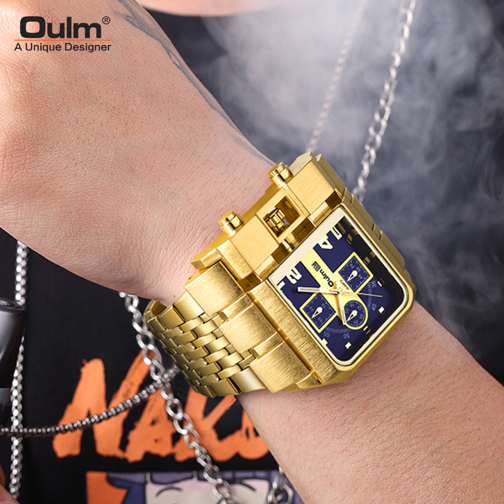 Luxury Watch Time - Oulm 3364 Luxury Brand Watch Stainless