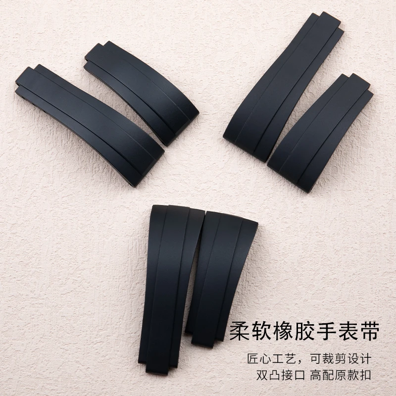 Rubber Short Buckle Watchband  – Luxury Watch Rolex recenzja i cena
