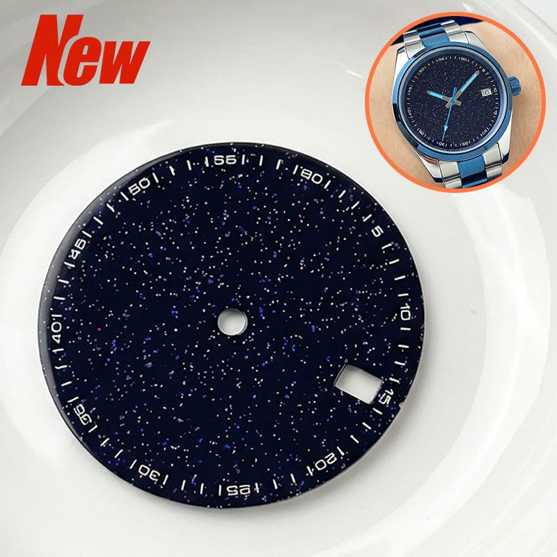 28.5mm Enamel Texture Blue Sta – Cloisonne Enamel Dial recenzja i cena