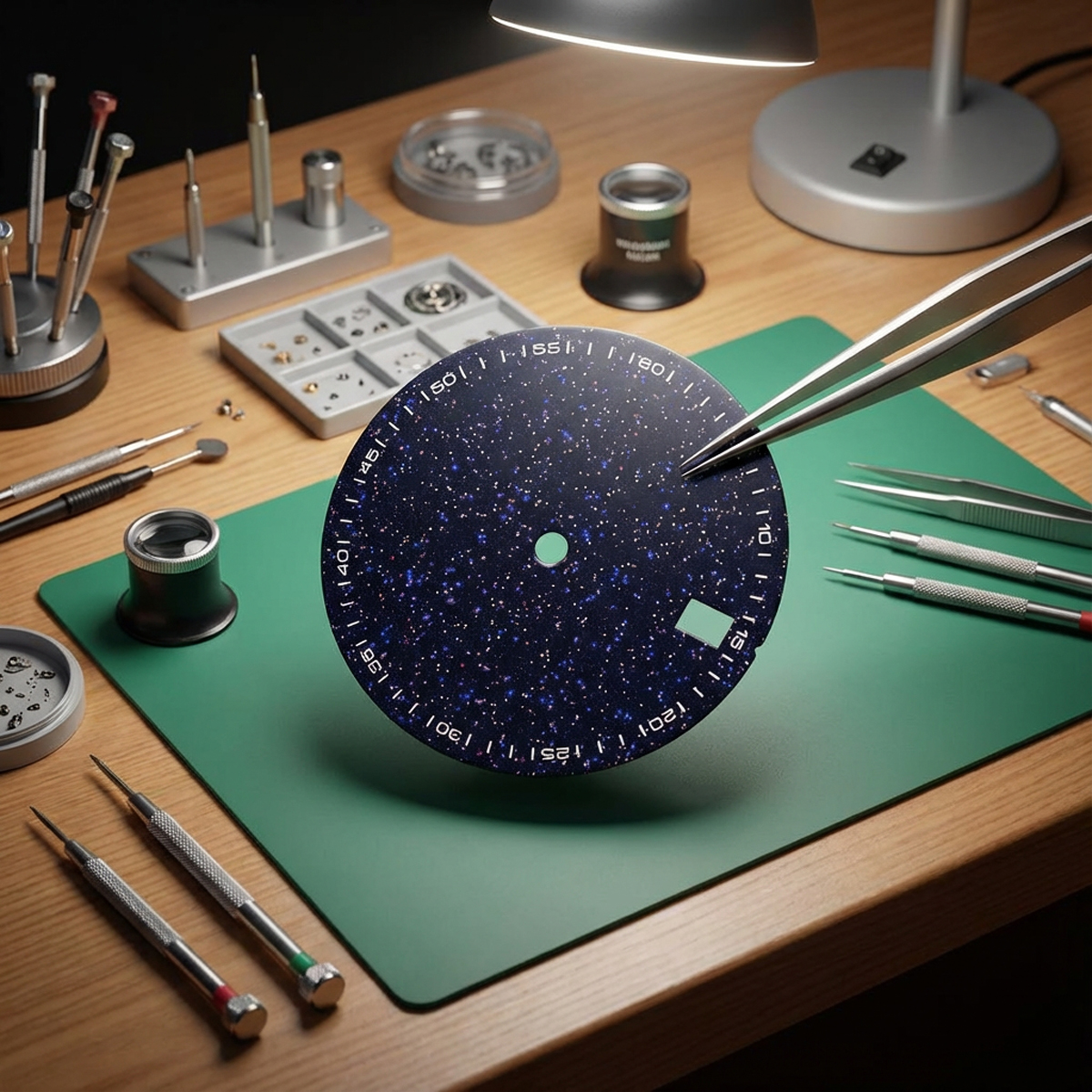 28.5mm Enamel Texture Blue Sta – Cloisonne Enamel Dial recenzja i cena