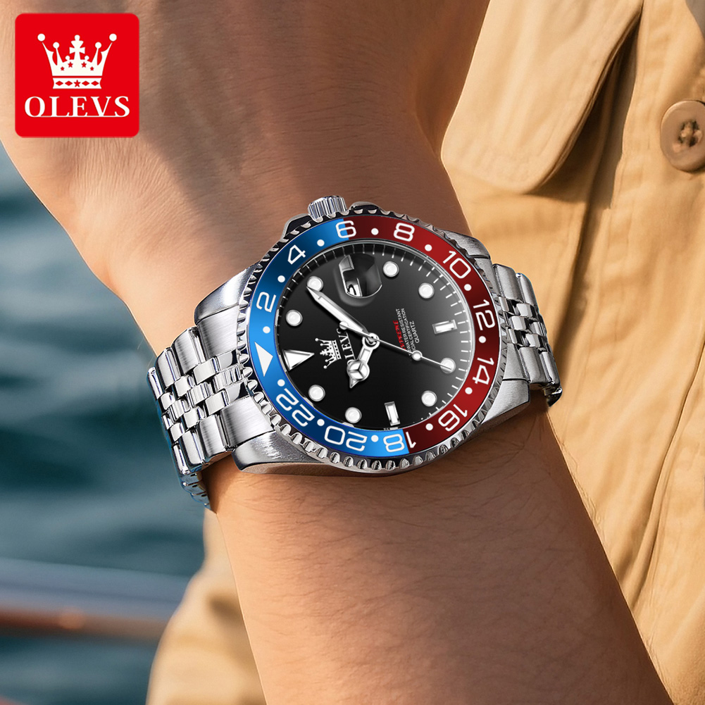 OLEVS 5657 Original Brand Men' – Luxury Watch Business recenzja i cena