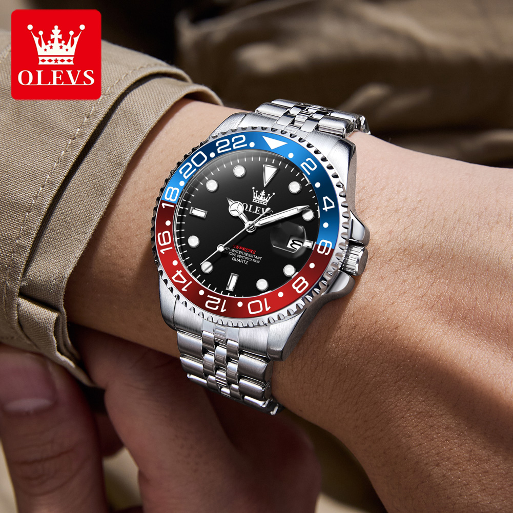 OLEVS 5657 Original Brand Men' – Luxury Watch Business recenzja i cena