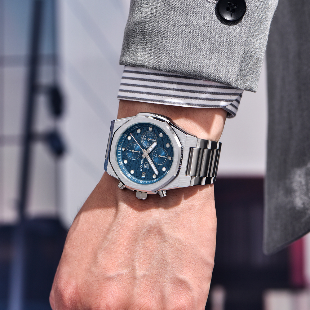 2025 New BENYAR Men's Watches  – Luxury Watch Business recenzja i cena