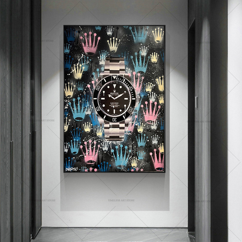 Motivational Street Graffiti A – Luxury Watch House recenzja i cena