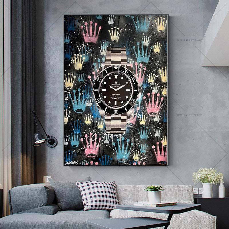 Motivational Street Graffiti A – Luxury Watch House recenzja i cena