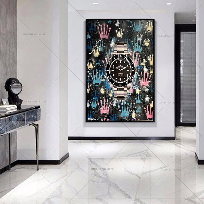 Motivational Street Graffiti A – Luxury Watch House recenzja i cena