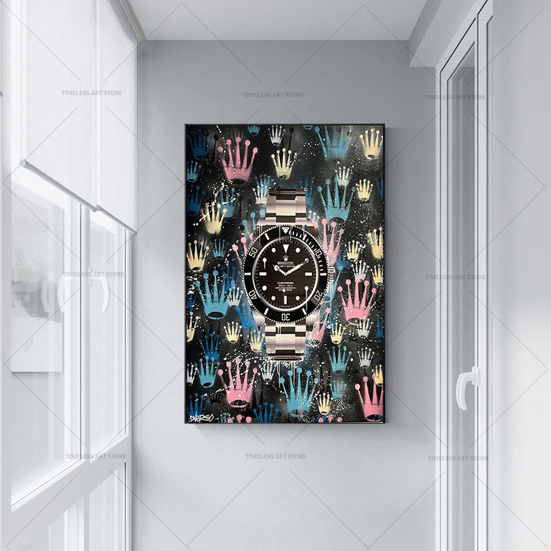 Motivational Street Graffiti A – Luxury Watch House recenzja i cena