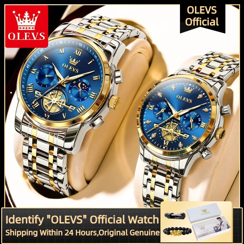 OLEVS Quartz Couple Watch Luxu – Luxury Watch Time recenzja i cena
