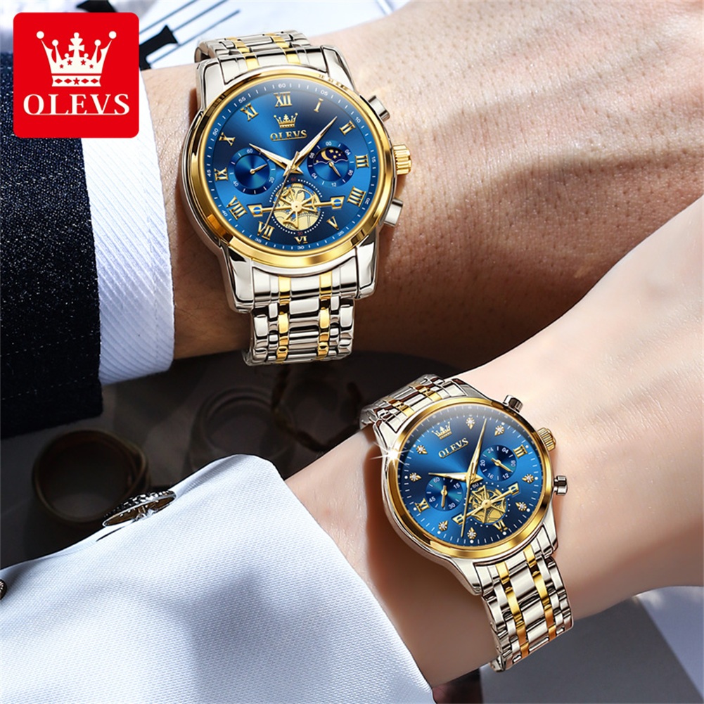 OLEVS Quartz Couple Watch Luxu – Luxury Watch Time recenzja i cena