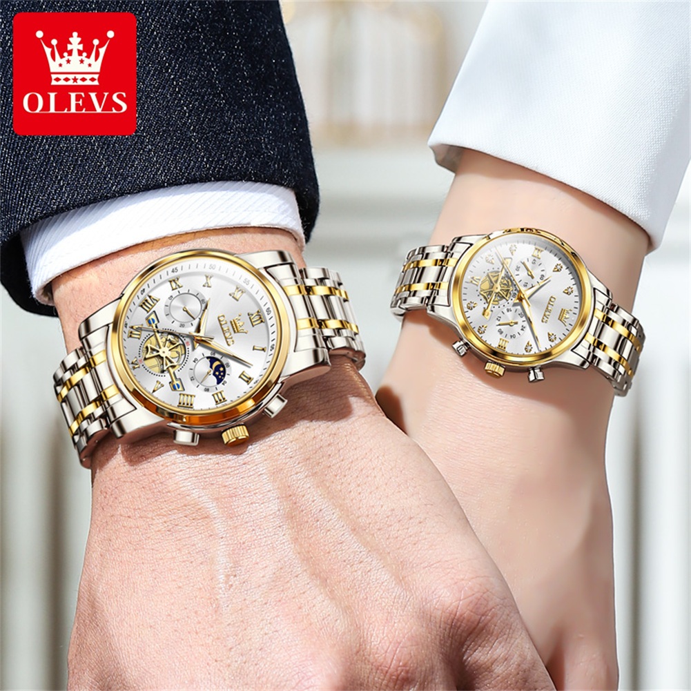OLEVS Quartz Couple Watch Luxu – Luxury Watch Time recenzja i cena