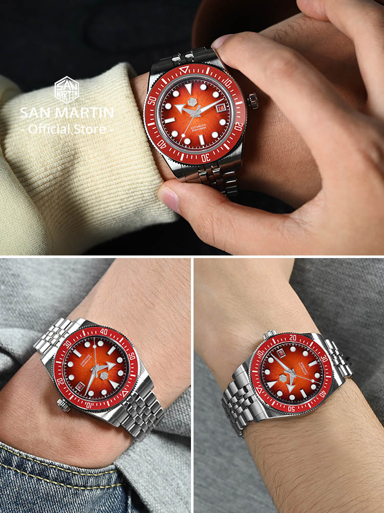 San Martin 37.5-40mm Limited E – Cloisonne Enamel Dial recenzja i cena