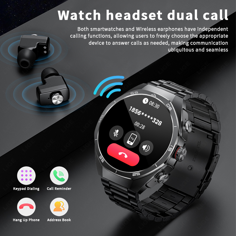 TWS Music Watches Earbuds Smar – Luxury Watch Repair recenzja i cena