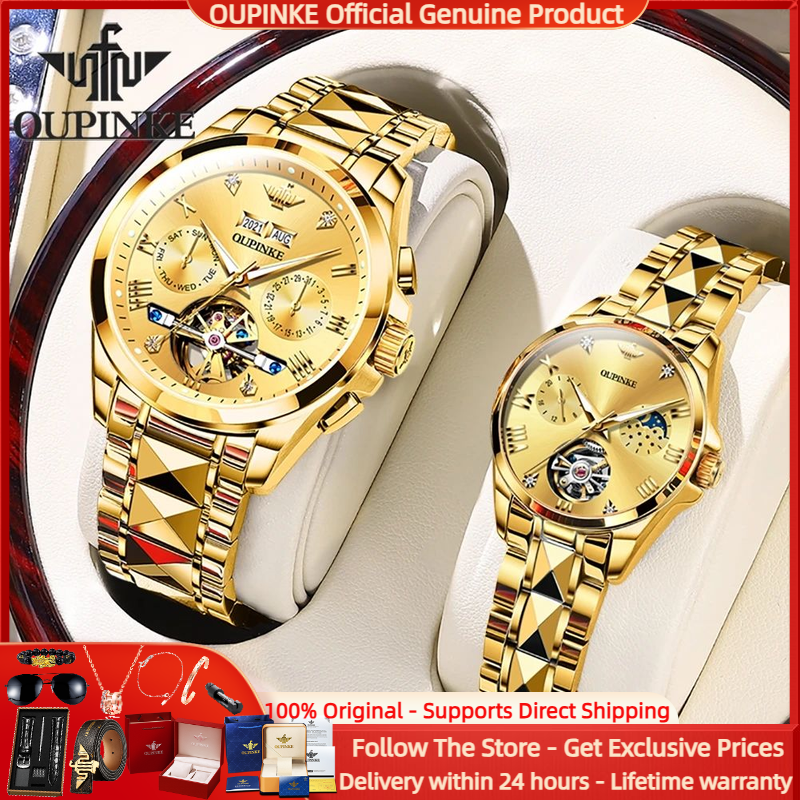 OUPINKE Tourbillon Couple Watc – Luxury Watch Time recenzja i cena