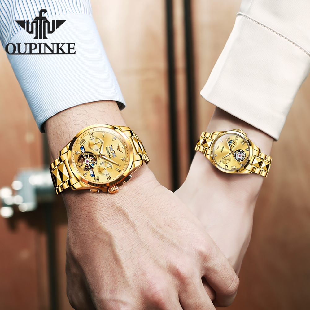 OUPINKE Tourbillon Couple Watc – Luxury Watch Time recenzja i cena