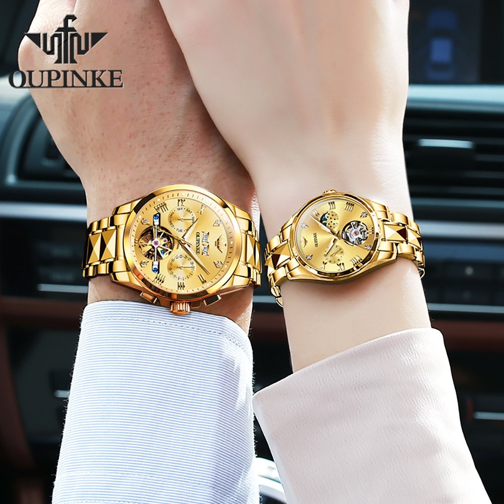 OUPINKE Tourbillon Couple Watc – Luxury Watch Time recenzja i cena