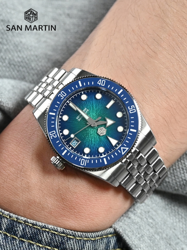San Martin 37.5mm 9015 Enamel  – Cloisonne Enamel Dial recenzja i cena