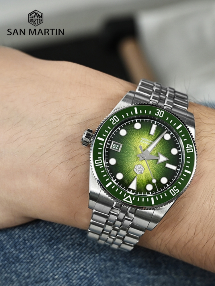 San Martin 37.5mm 9015 Enamel  – Cloisonne Enamel Dial recenzja i cena