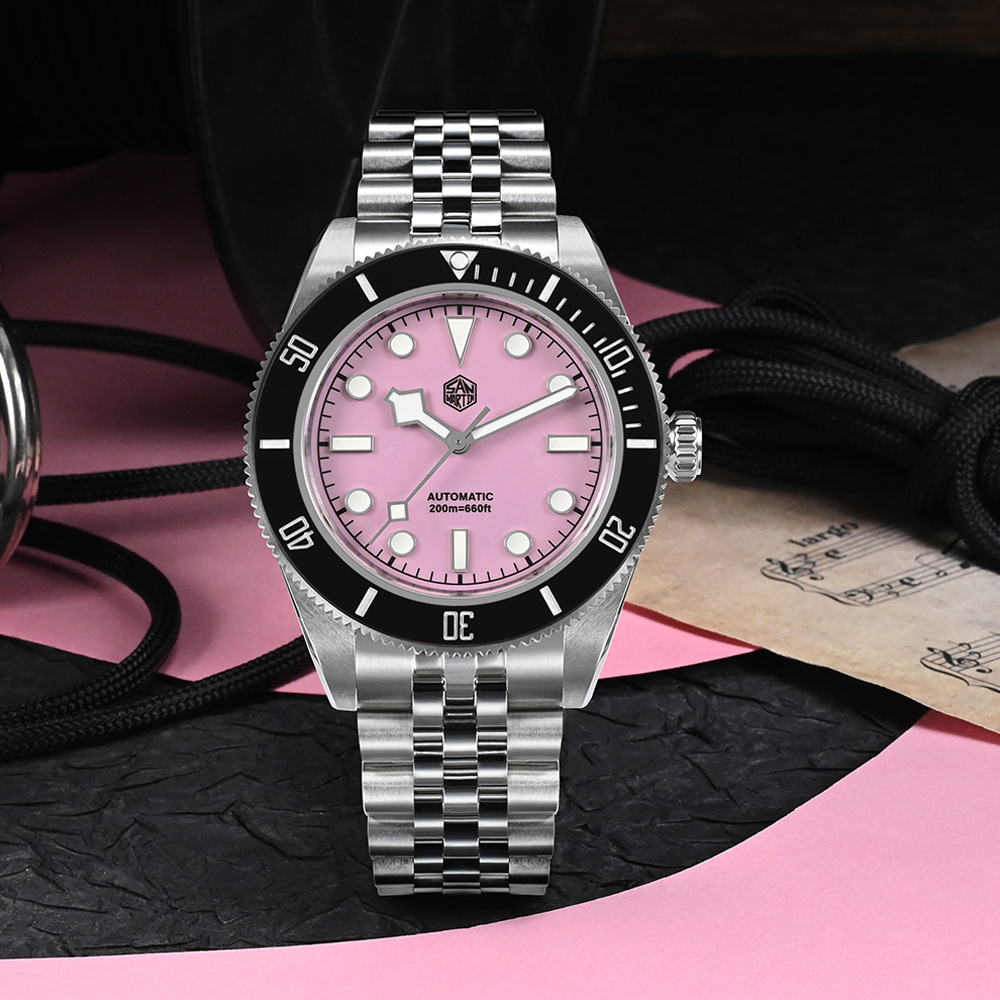 San Martin 40mm Diver Watch En – Cloisonne Enamel Dial recenzja i cena