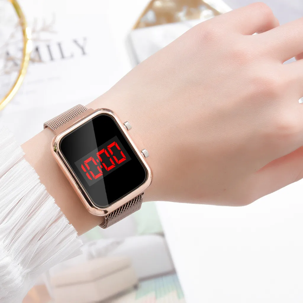 Fashion Magnetic Buckle Rectan – Luxury Watch Price recenzja i cena