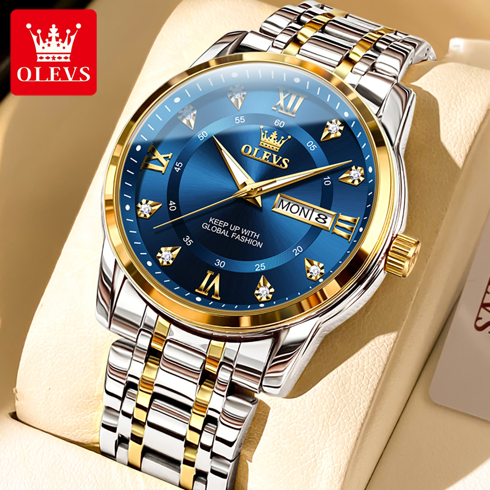 OLEVS 5513 Man Watch Stainless – Luxury Watch Business recenzja i cena