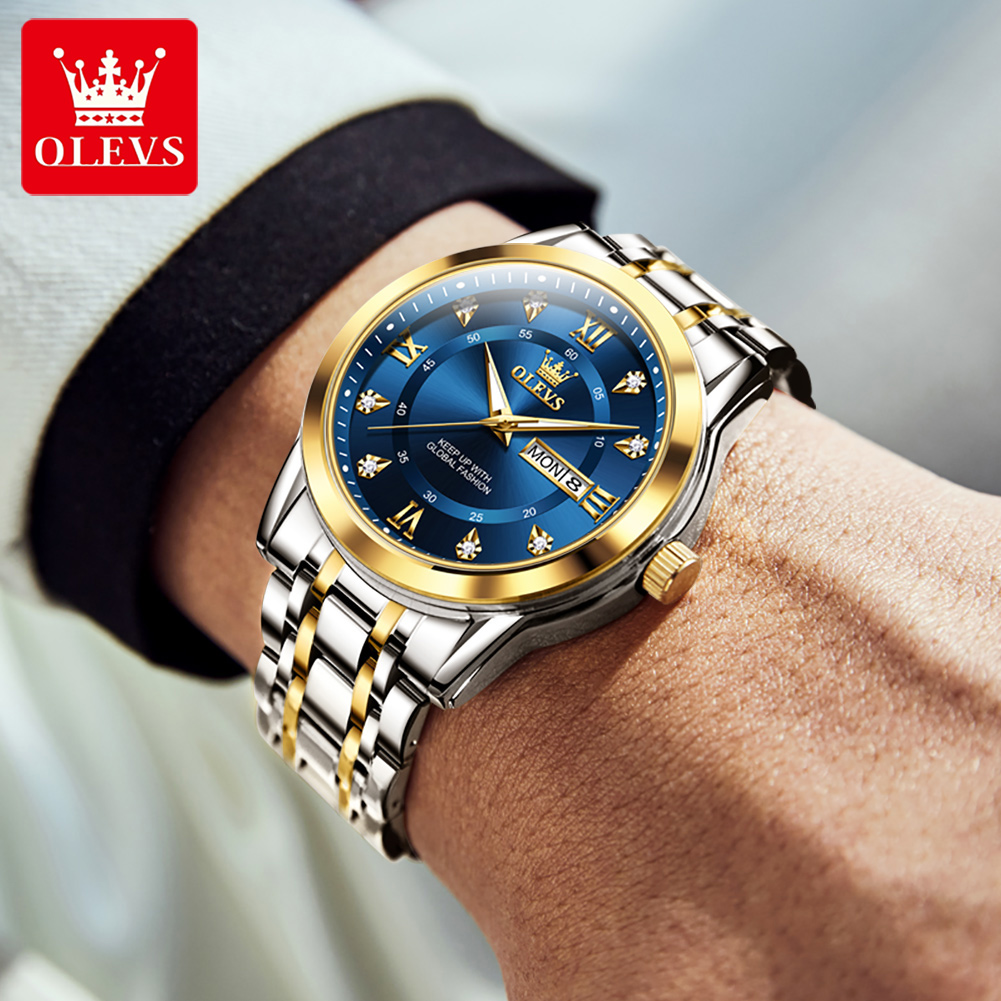 OLEVS 5513 Man Watch Stainless – Luxury Watch Business recenzja i cena