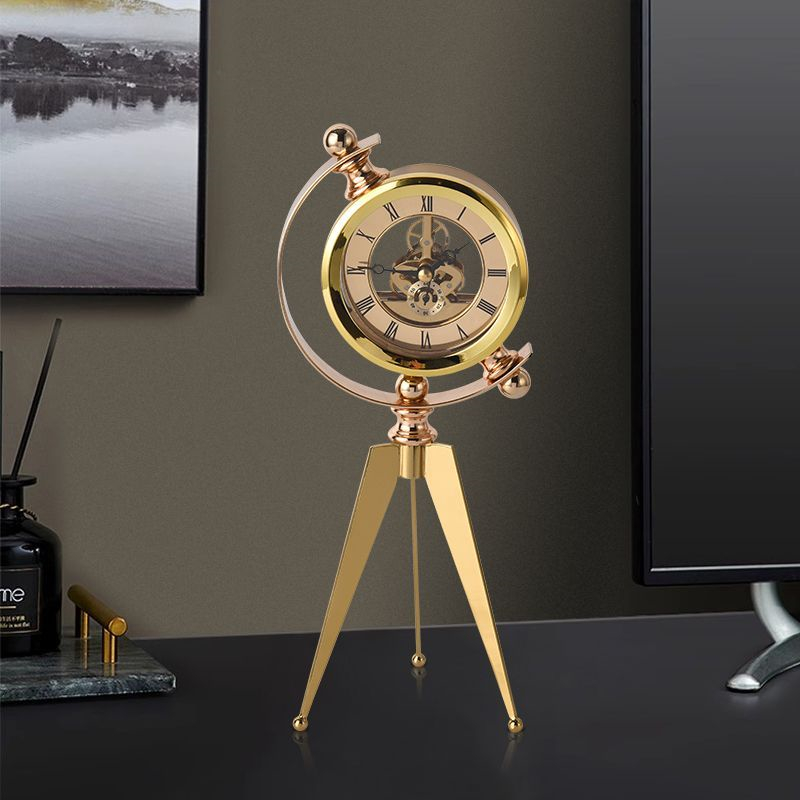 Modern Gold Table Clock Luxury – Luxury Watch House recenzja i cena