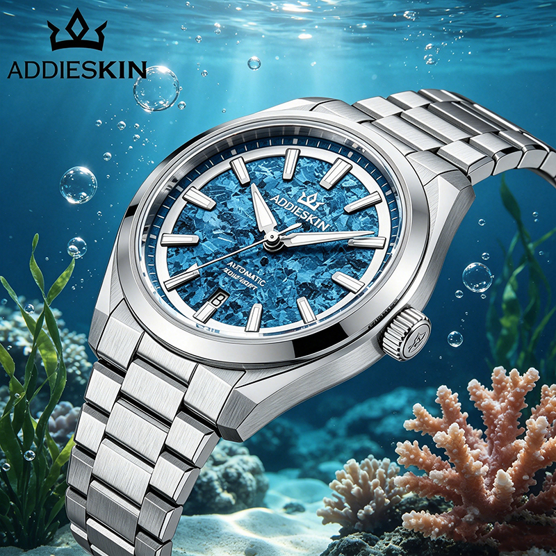 ADDIESKIN K006 Blue Crystalliz – Luxury Watch Repair recenzja i cena