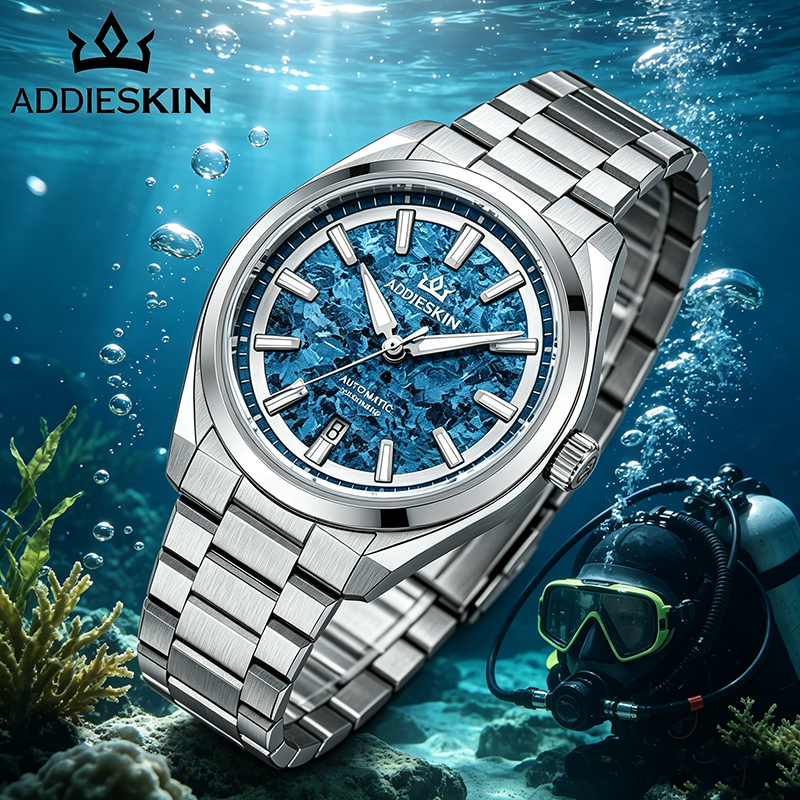 ADDIESKIN K006 Blue Crystalliz – Luxury Watch Repair recenzja i cena