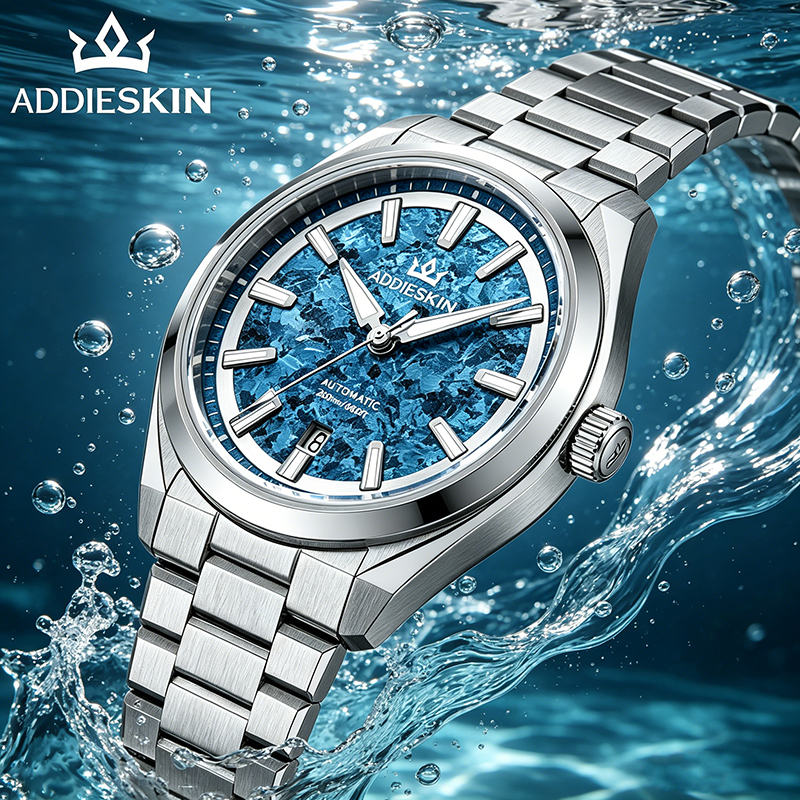 ADDIESKIN K006 Blue Crystalliz – Luxury Watch Repair recenzja i cena