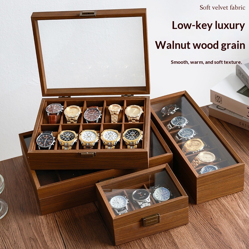 Black Walnut Wood Grain Watch  – Luxury Watch House recenzja i cena
