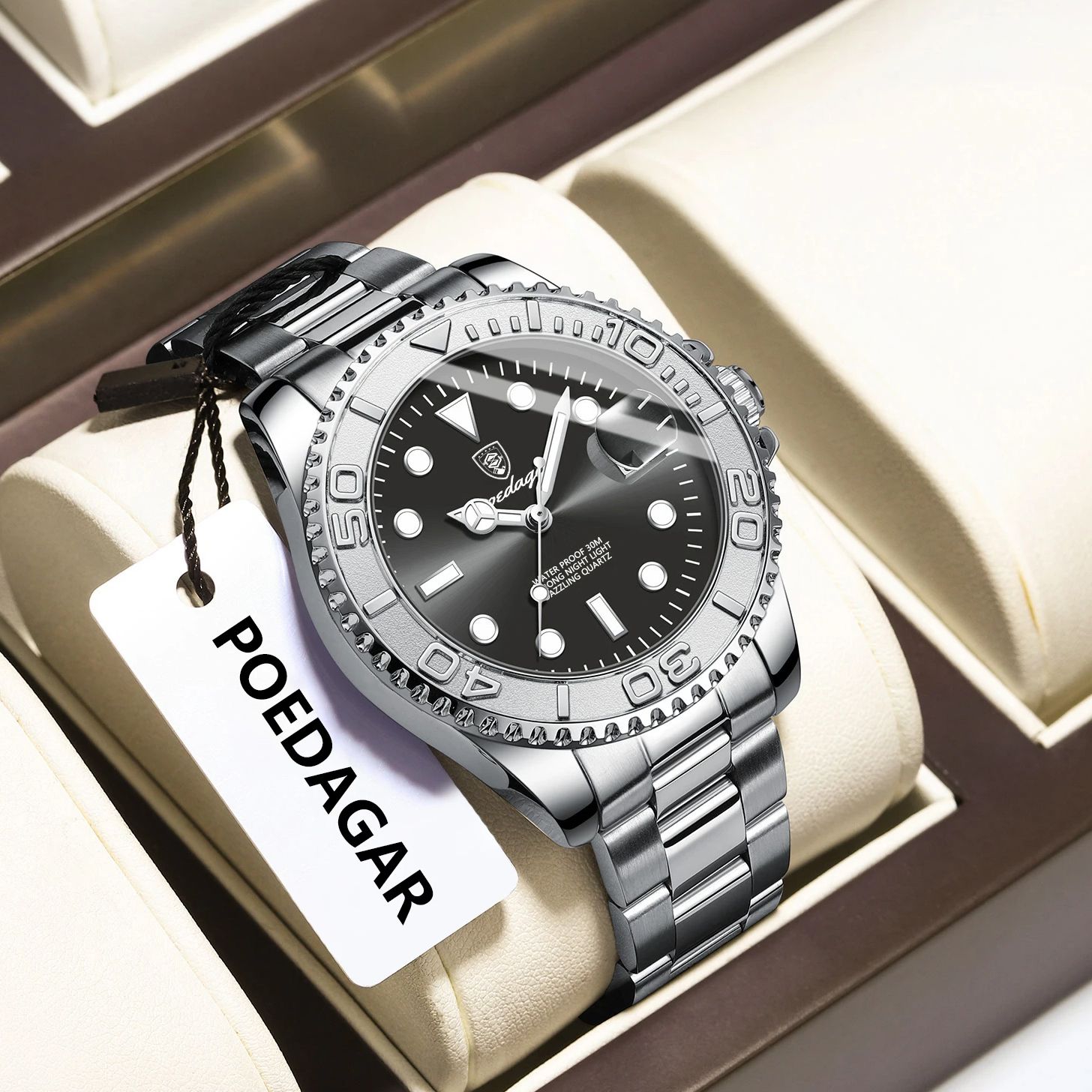 POEDAGAR Trendy Sport Man Watc – Luxury Watch Business recenzja i cena