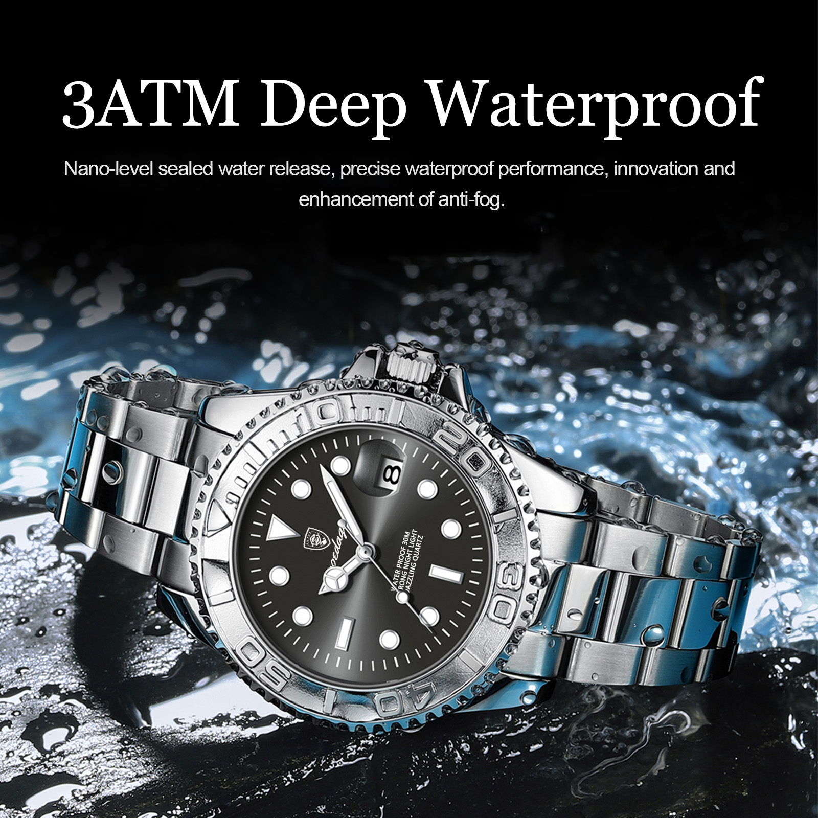POEDAGAR Trendy Sport Man Watc – Luxury Watch Business recenzja i cena