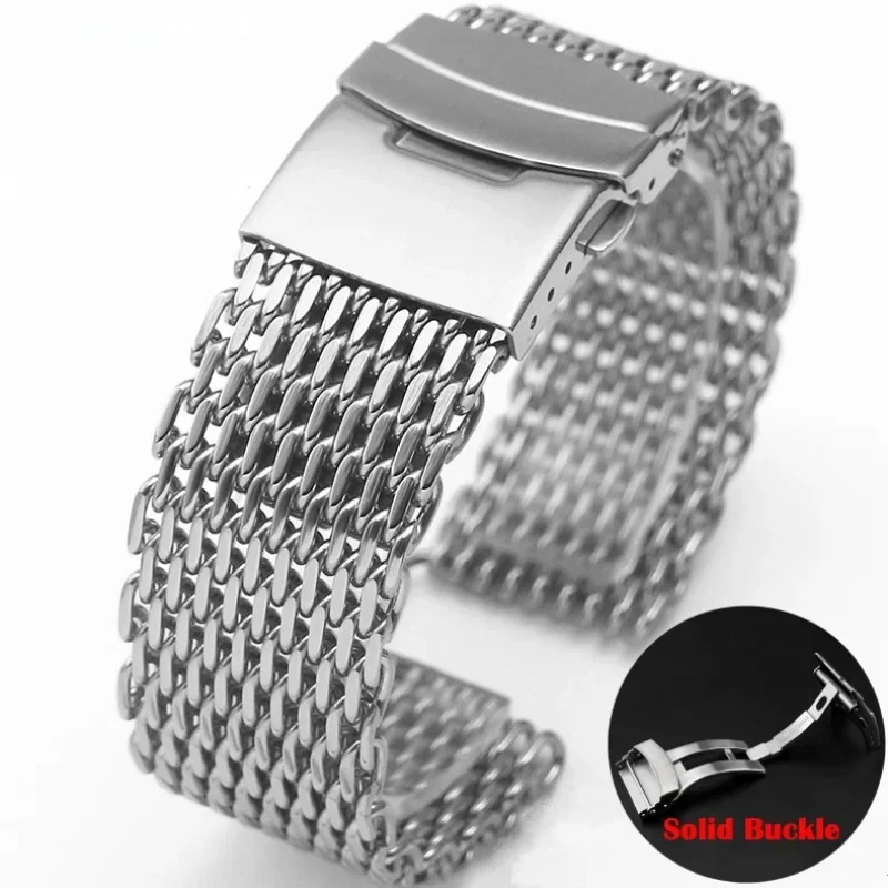 18/20/22/24mm Mesh Solid Stain – Luxury Watch Class recenzja i cena