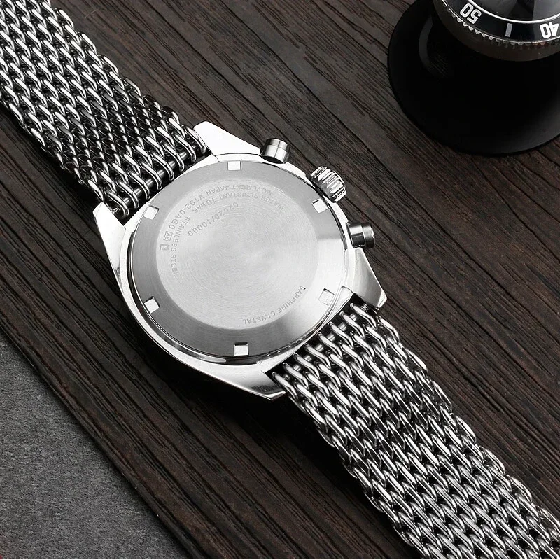 18/20/22/24mm Mesh Solid Stain – Luxury Watch Class recenzja i cena