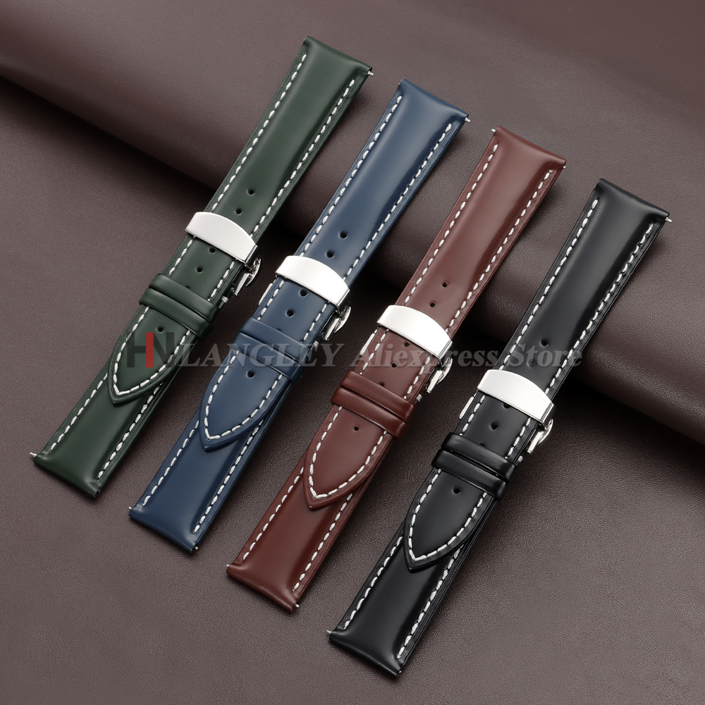 20mm 22mm Oiled Genuine Leathe – Luxury Watch Class recenzja i cena