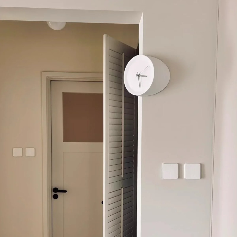 Ins Quiet Wall Clock 8inch Non – Luxury Watch House recenzja i cena