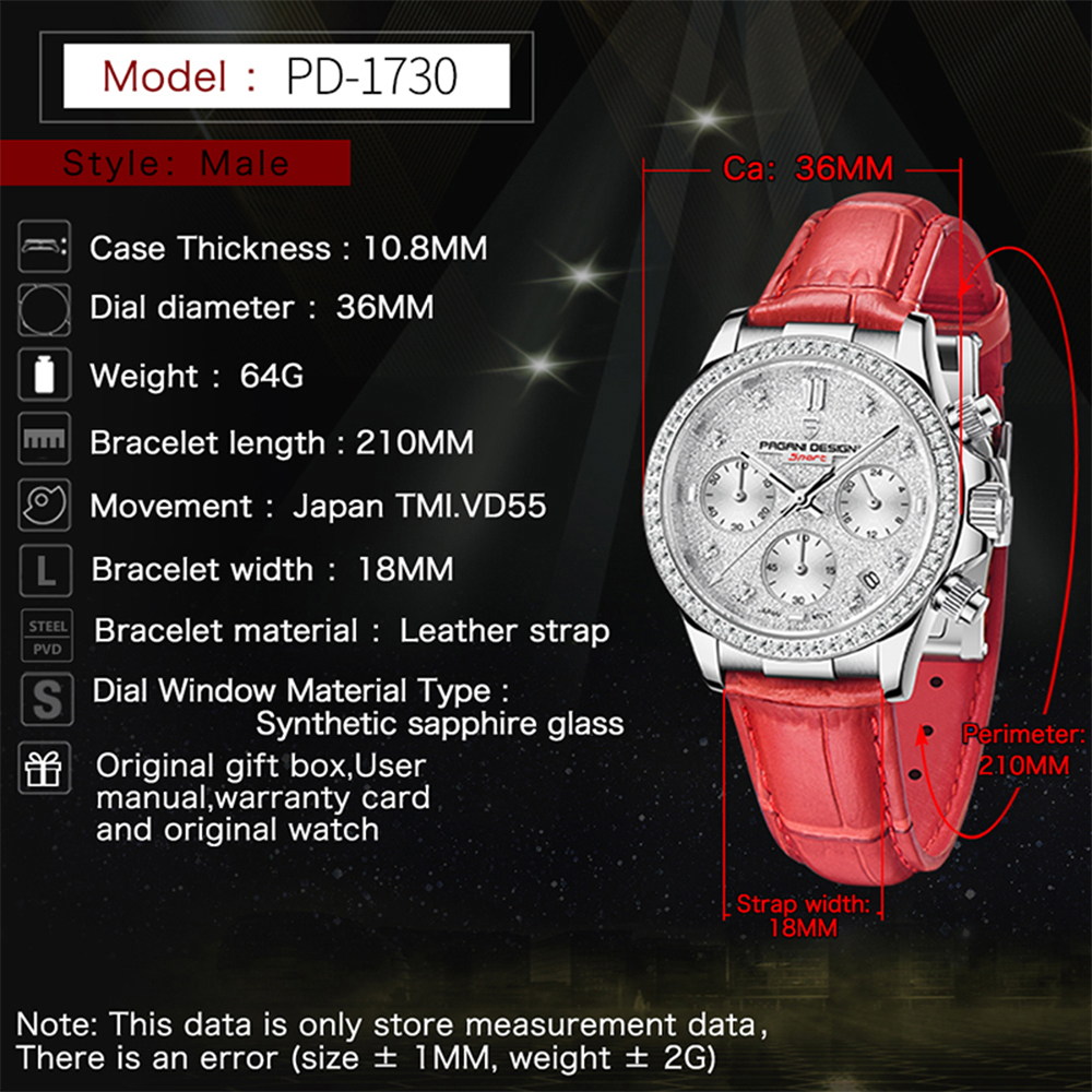PAGANI DESIGN 1730 Fashion Mul – Luxury Watch Time recenzja i cena