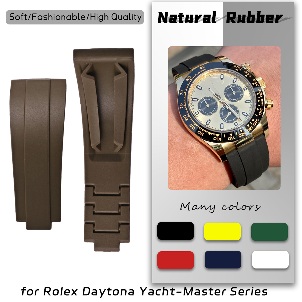 20mm 21mm Quality Natural Rubb – Luxury Watch Rolex recenzja i cena