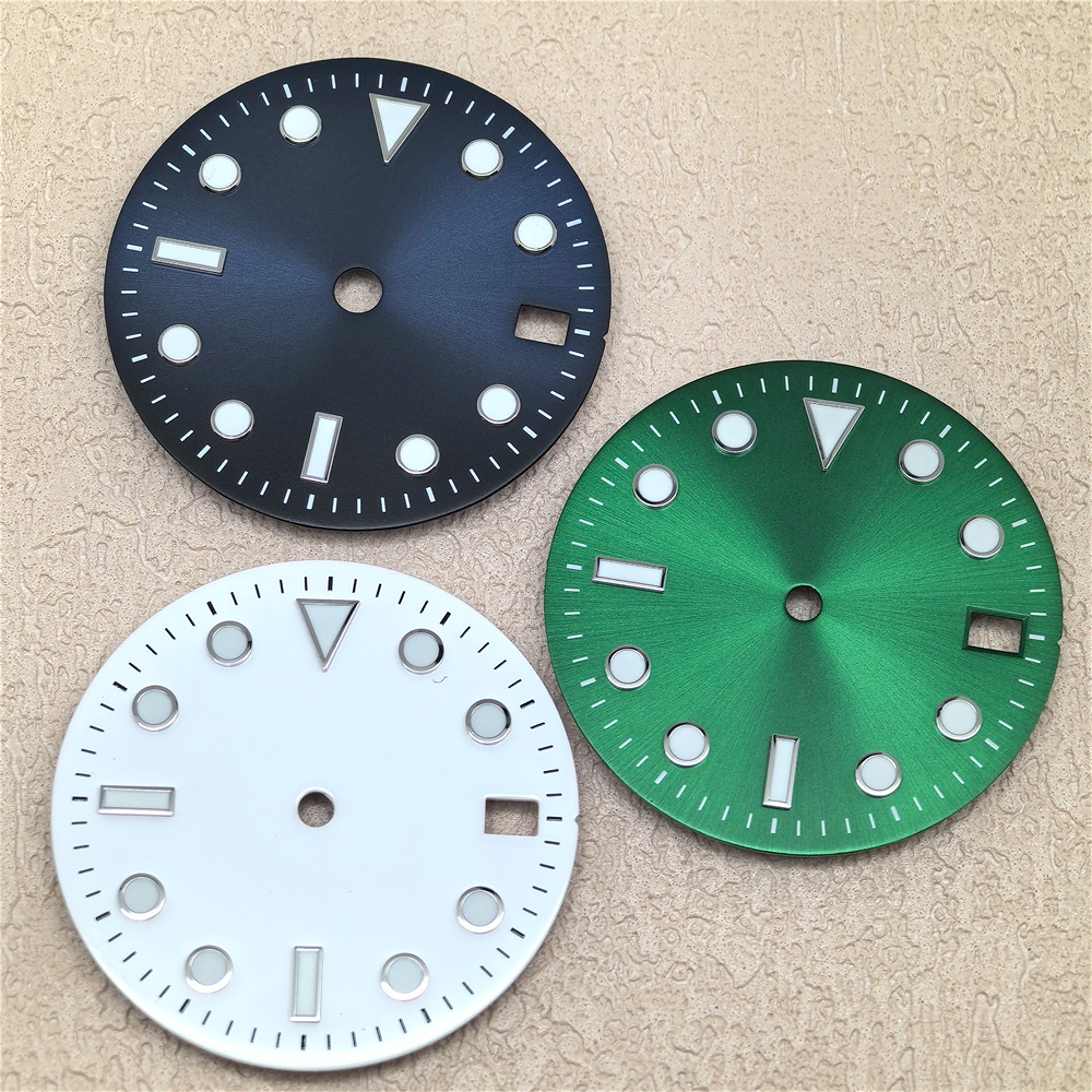 28.5mm NH35A Watch Dial Green  – Cloisonne Enamel Dial recenzja i cena