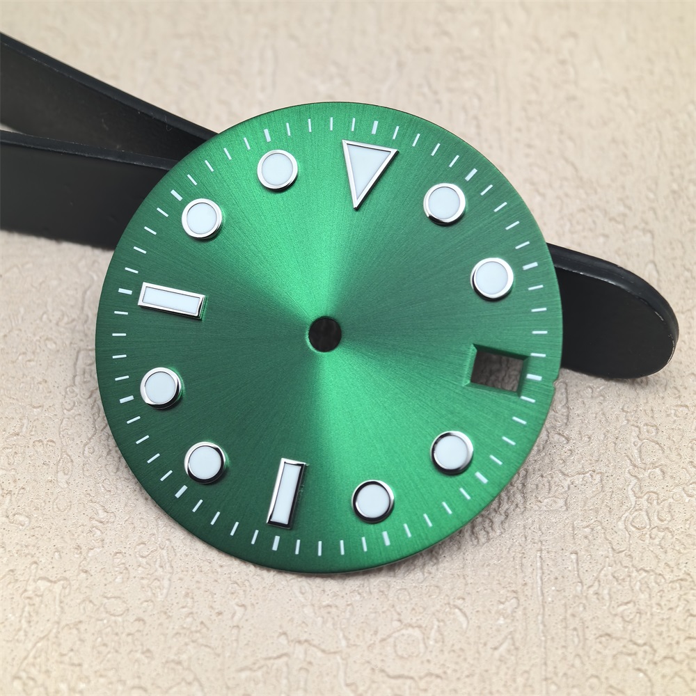 28.5mm NH35A Watch Dial Green  – Cloisonne Enamel Dial recenzja i cena