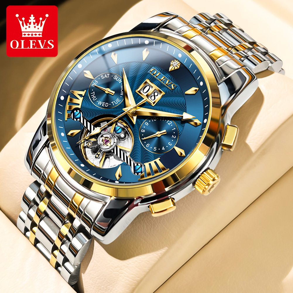 OLEVS Men Watches Luxury Fashi – Luxury Watch Business recenzja i cena