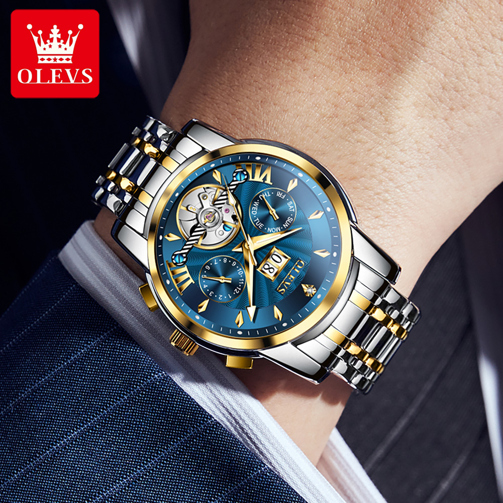 OLEVS Men Watches Luxury Fashi – Luxury Watch Business recenzja i cena