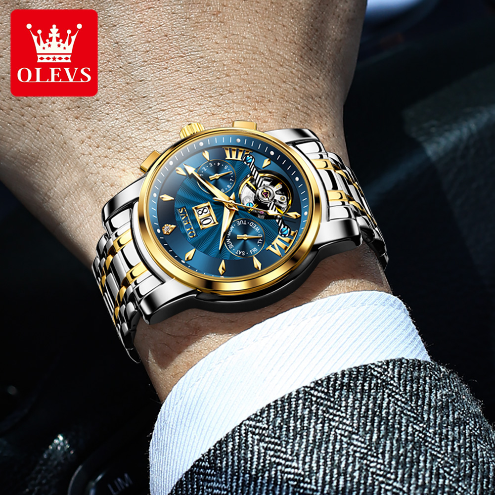 OLEVS Men Watches Luxury Fashi – Luxury Watch Business recenzja i cena