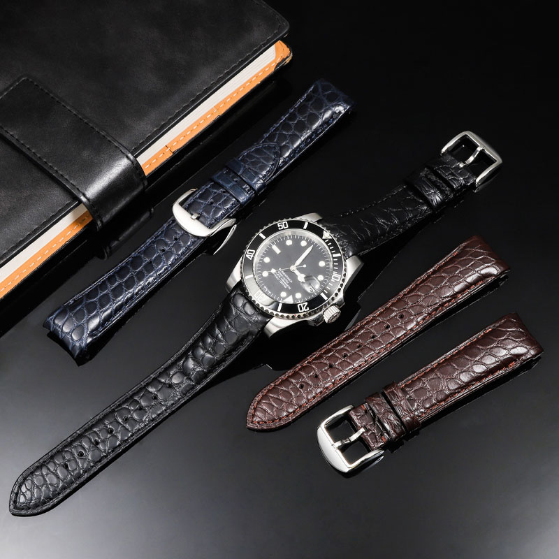 20mm 22mm Curved Crocodile Ski – Luxury Watch Class recenzja i cena