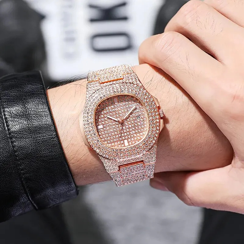 New Fashionable Full Diamond M – Luxury Watch Trading recenzja i cena