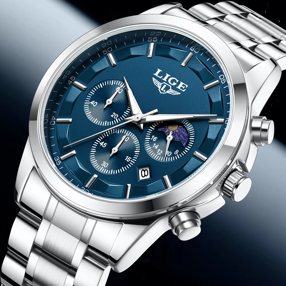 LIGE Luxury Fashion Quartz Man – Luxury Watch Business recenzja i cena