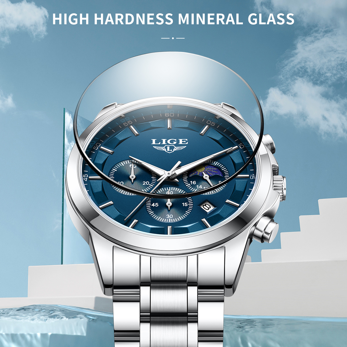 LIGE Luxury Fashion Quartz Man – Luxury Watch Business recenzja i cena